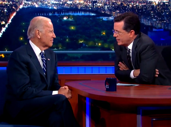 Joe Biden, The Late Show with Stephen Colbert Joe Biden, The Late Show with Stephen Colbert